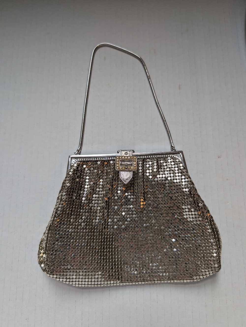 Whiting & Davis vintage mesh handbag in VGUC MI